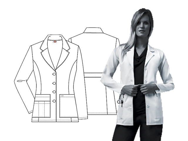 Dickies 29'' Lab Coat