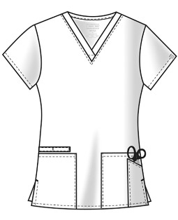 Top V-Neck Flex Galaxy (44700A)
