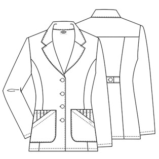 Ladies Lab Coat Dickies