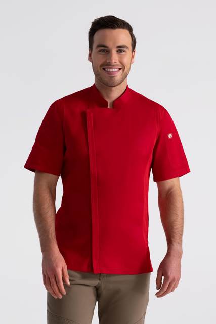 Chef Coat Springfield BCSZ_Red