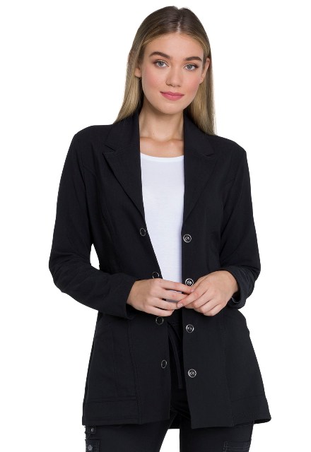 Notched Lapel Lab Coat (DK400)