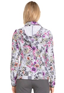 Jacket Zip Front in Patterns & Posies (HSP301PATS)