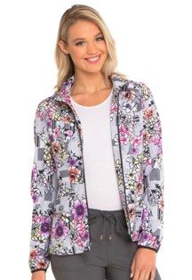 Jacket Zip Front in Patterns & Posies (HSP301PATS)