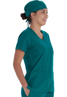 Scrubs Hat with snap tabs