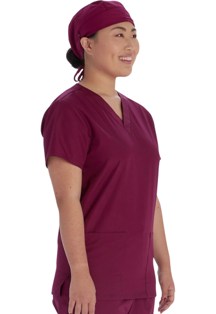 Scrubs Hat with snap tabs