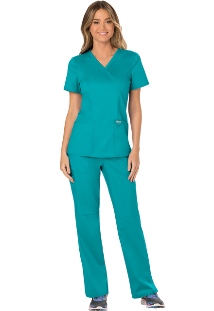 Pantsuit Mock Wrap (ww610-105)