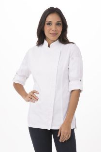 Hartford Zipper Chef Coat (BCWLZ005)