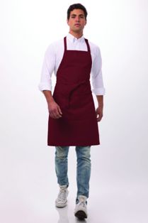 Apron Bib with Pockets Chef Works