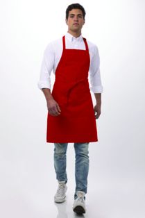 Apron Bib with Pockets Chef Works